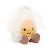 Load image into Gallery viewer, Jellycat Amuseables Boiled Egg Bride A6BEBR 1