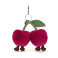 Load image into Gallery viewer, Jellycat Amuseables Cherries Bag Charm Jellycat Amuseables Cherries Bag Charm