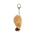 Load image into Gallery viewer, Jellycat Amuseables Croissant Bag Charm A4CROBC 2