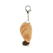 Load image into Gallery viewer, Jellycat Amuseables Croissant Bag Charm A4CROBC 2
