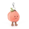 Load image into Gallery viewer, Jellycat Amuseables Peach Bag Charm