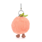 Load image into Gallery viewer, Jellycat Amuseables Peach Bag Charm