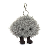 Load image into Gallery viewer, Jellycat Amuseables Storm Cloud Bag Charm A4SCLBC 1