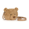 Load image into Gallery viewer, Jellycat Bartholomew Bear Shoulder Bag BAR4BGBR 1