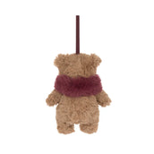 Load image into Gallery viewer, Jellycat Bartholomew Bear Winter Warmer Decoration BARS6DE 4