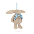 Load image into Gallery viewer, Jellycat Bashful Beige Bunny Decoration BAS6BD 2