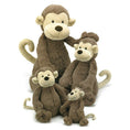 Load image into Gallery viewer, Jellycat Bashful Monkey Small BASS6MKN 4