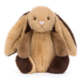 Load image into Gallery viewer, Jellycat Bashful Patchwork Brown Bunny BAS3PWB 2