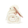 Load image into Gallery viewer, Jellycat Blossom Cream Bunny Berry Blankie BLNK2MS 4