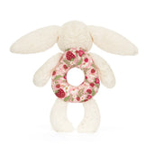 Load image into Gallery viewer, Jellycat Blossom Cream Bunny Berry Ring Rattle BRR4MS 4