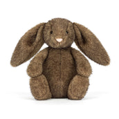 Load image into Gallery viewer, Jellycat Hoppleston Luxe Bunny Medium BAS3BROW 2