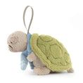 Load image into Gallery viewer, Jellycat Timmy Turtle Decoration TIM6TD 4