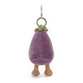 Load image into Gallery viewer, Jellycat Vivacious Vegetable Aubergine Bag Charm VV4ABCN 3