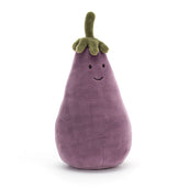 Load image into Gallery viewer, Jellycat Vivacious Vegetable Aubergine VV6A 1