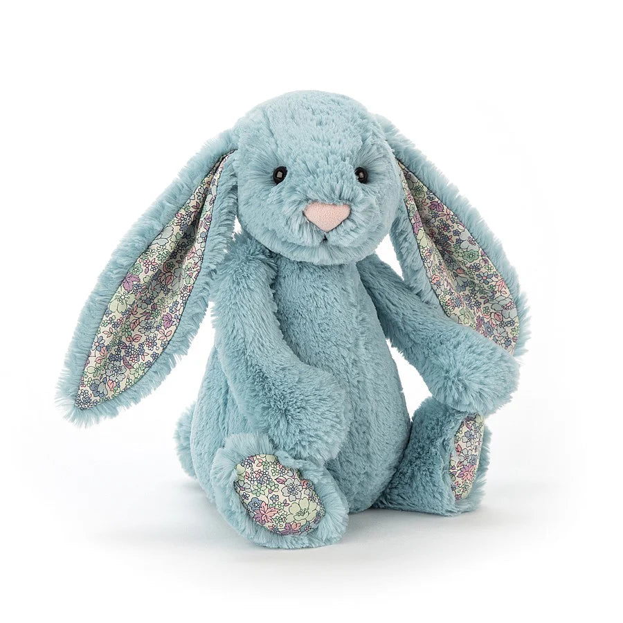 ジェリーキャット Medium Blossom Aqua Bunny Amazon.co.jp: JELLYCAT Medium Blossom Aqua Bunnyうさぎ ぬいぐるみ