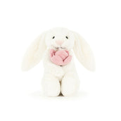 Load image into Gallery viewer, Jellycat Bashful Bunny With Peony Small BB6PEO 1