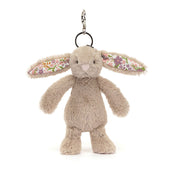 Load image into Gallery viewer, Jellycat Blossom Beige Bunny Petal Bag Charm BAS4BMBC 1