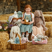 Load image into Gallery viewer, Jiggle & Giggle Green Bunny Small