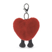 Load image into Gallery viewer, Jellycat Amuseables Heart Bag Charm AH4BC 4