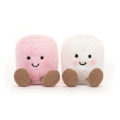 Load image into Gallery viewer, Jellycat Amuseables Pink and White Marshmallows