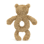 Load image into Gallery viewer, JELLYCAT BARTHOLOMEW BEAR RING RATTLE BAR4RR 4