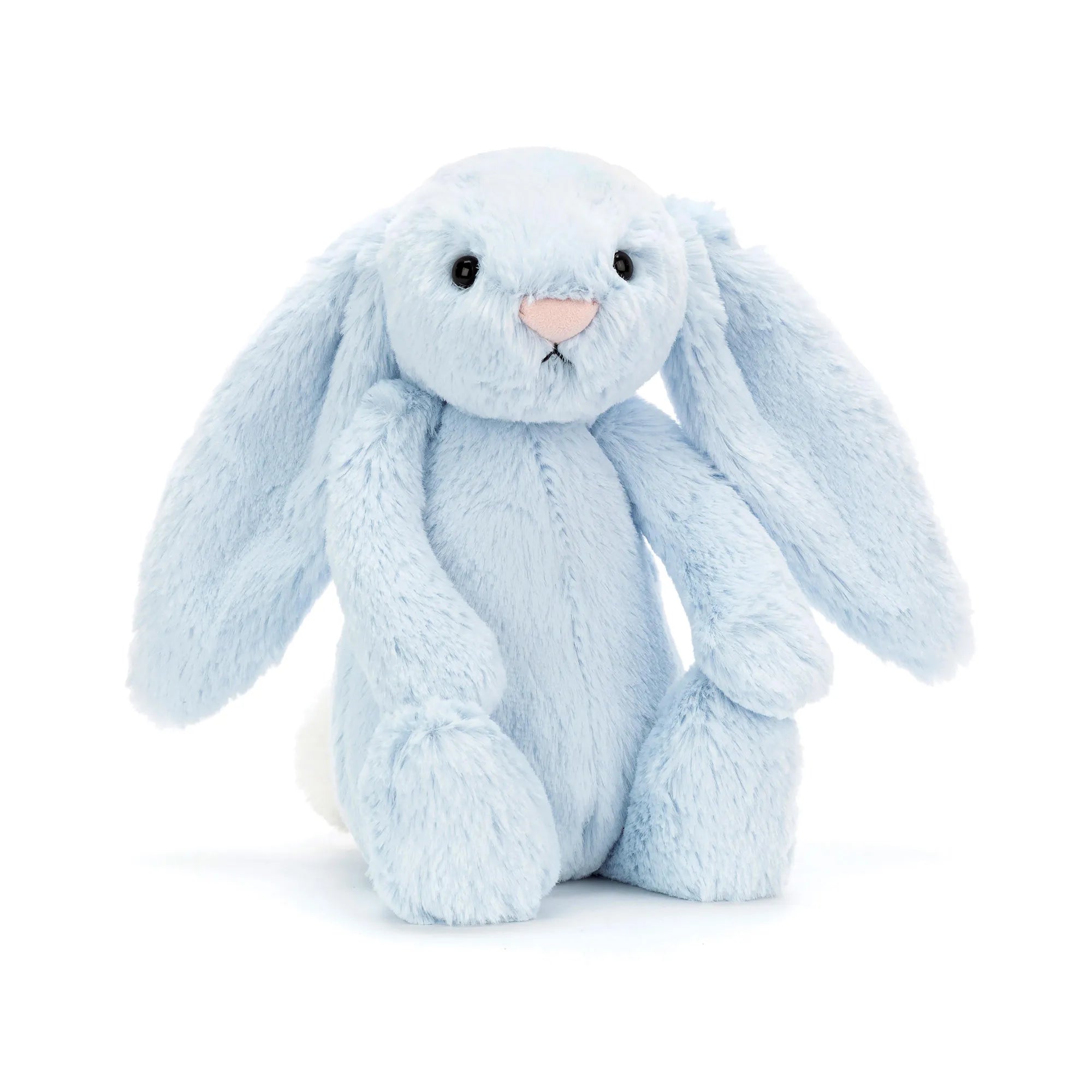 新品　Bashful Blue Bunny M 水色　青　空色　パステル Jellycat Bashful Blue Bunny Medium – Hugglemoo