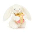 Load image into Gallery viewer, JELLYCAT BASHFUL BUNNY WITH PRESENT BB6PR 2