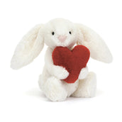 Load image into Gallery viewer, Jellycat Bashful Red Love Heart Bunny Little BB6LOVEN 2