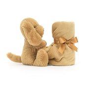 Load image into Gallery viewer, JELLYCAT BASHFUL TOFFEE PUPPY SOOTHER SO4TP 4