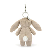Load image into Gallery viewer, Jellycat Blossom Bunny Bag Charm Beige BL4BBC 5