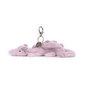 Load image into Gallery viewer, Jellycat Lavender Dragon Bag Charm LAV4BC 3