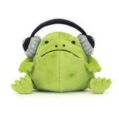 Load image into Gallery viewer, Jellycat Ricky Rain Frog Headphones RR3FH 1