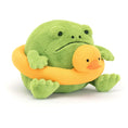 Load image into Gallery viewer, Jellycat Ricky Rain Frog Rubber Ring RR3FR 2
