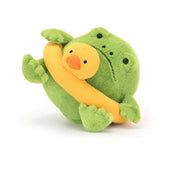Load image into Gallery viewer, Jellycat Ricky Rain Frog Rubber Ring RR3FR 4