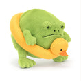 Load image into Gallery viewer, Jellycat Ricky Rain Frog Rubber Ring RR3FR 3