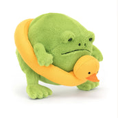 Load image into Gallery viewer, Jellycat Ricky Rain Frog Rubber Ring RR3FR 3