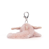 Load image into Gallery viewer, Jellycat Rose Dragon Bag Charm ROSE4BC 4