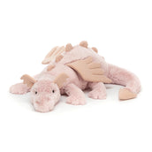 Load image into Gallery viewer, Jellycat Rose Dragon Huge ROSE1DD 1