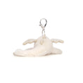 Load image into Gallery viewer, Jellycat Snow Dragon Bag Charm SNW4BC 4
