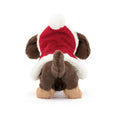 Load image into Gallery viewer, Jellycat Winter Warmer Otto Sausage Dog Brown OT3FSD 3