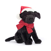 Load image into Gallery viewer, JELLYCAT WINTER WARMER PIPPA BLACK LAB PIP3FBL 1