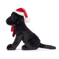 Load image into Gallery viewer, JELLYCAT WINTER WARMER PIPPA BLACK LAB PIP3FBL 3