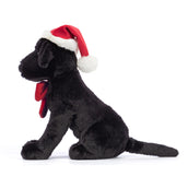 Load image into Gallery viewer, JELLYCAT WINTER WARMER PIPPA BLACK LAB PIP3FBL 3