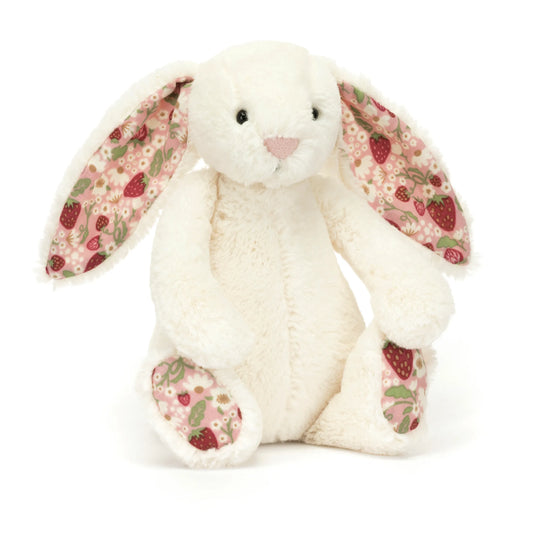 Jellycat Blossom Cream Bunny Berry Small BPS6MS 2