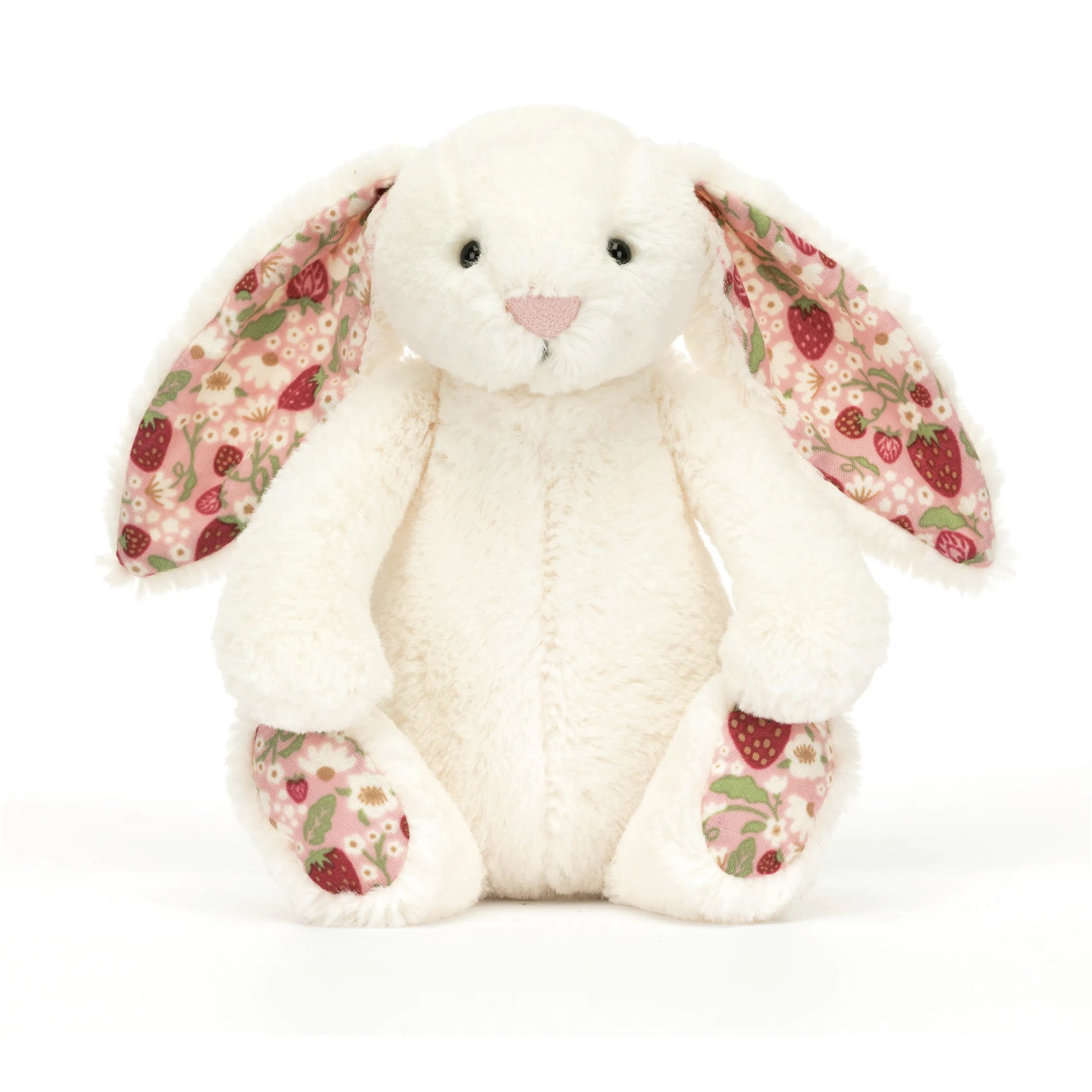 Jellycat Blossom Cream Bunny Berry Small BPS6MS 1