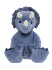 Load image into Gallery viewer, Charlie Bears Troy Triceratops - Denim Blue BM255418LDEB 1
