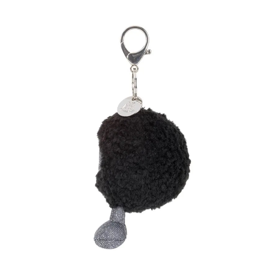 Jellycat Amuseables Black Hole Bag Charm A4BHBC 3