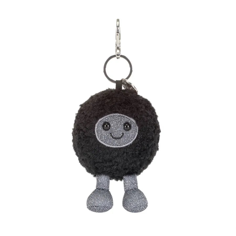 Jellycat Amuseables Black Hole Bag Charm A4BHBC 5