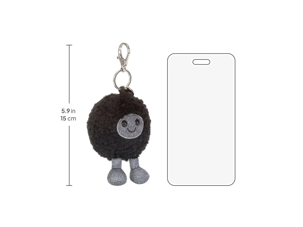 Jellycat Amuseables Black Hole Bag Charm A4BHBC 6