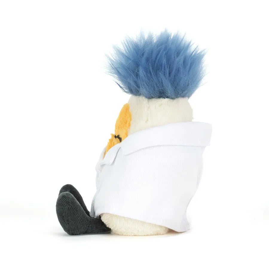 Jellycat Amuseables Boiled Egg 'Scientist' A6BERS 4